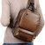 Classic Vintage PU Sling Leather Bag brown design2